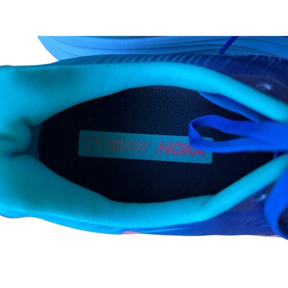 Hoka One One Rincon 3 Womens 11 Lightweight Athletic Running Shoes Sneakers Blue - Picture 3 of 9